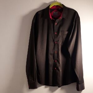 FLEX dress shirt BLK. ( size XL)